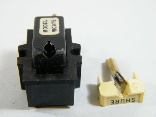 SHURE MODEL WC975 CARTRIDGE AND STYLUS