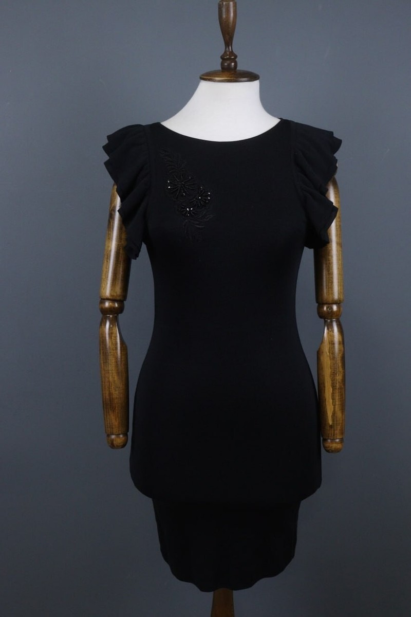 no sleeve bodycon dress YONGHS Plain for Women Cap Club Mini Dresses Tight Short Mini Dresses Black M FIND YOUR PERFECT FIT*** Fit Bodycon Dresses: Tight and Form