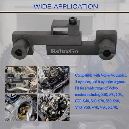 Kit de herramientas de bloqueo de distribución de árbol de levas y cigüeñal, compatible con Volvo S40 S60... - Imagen 2 de 6