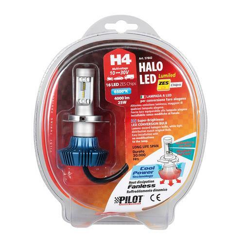 Lampade Halo Led 10 30V H4 25W