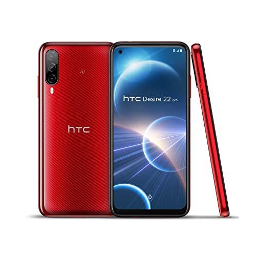 HTC Desire 22 Pro RED 128GB 8GB RAM Factory Unlocked HTC Desire 22 Pro RED 128GB 8GB RAM Factory Unlocked