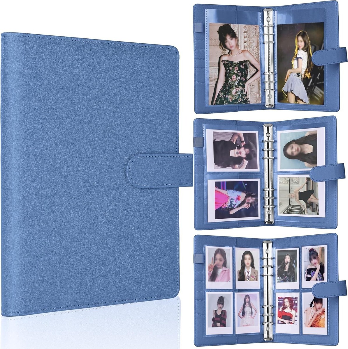 Antner A5 Kpop Photocard Binder 6-Ring Card Collector Album with 40 Pack  Card