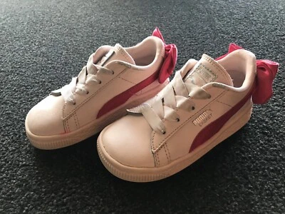 puma basket bow toddler puma basket bow toddler