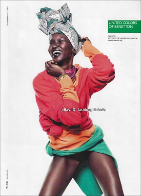 UNITED COLORS OF BENETTON 1-Page PRINT AD Spring 2013 ALEK WEK