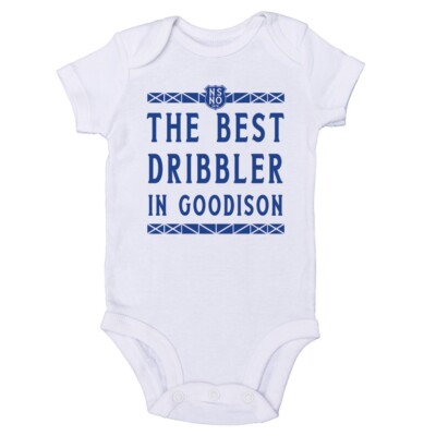 Best Dribbler in Goodison Baby Grow