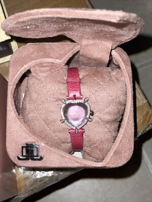 JLo Jennifer Lopez Watch Heart Lid pink velvet with pillow New | eBay
