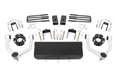 Rough Country 3'' Lift Kit with UCA No Shocks for 16-24 Nissan Titan XD