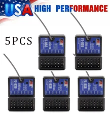 5X FlySky FS-BS6 Receiver 2.4Ghz Fr FlySky FS-GT5 FS-IT4S Transmitter Car U9M8