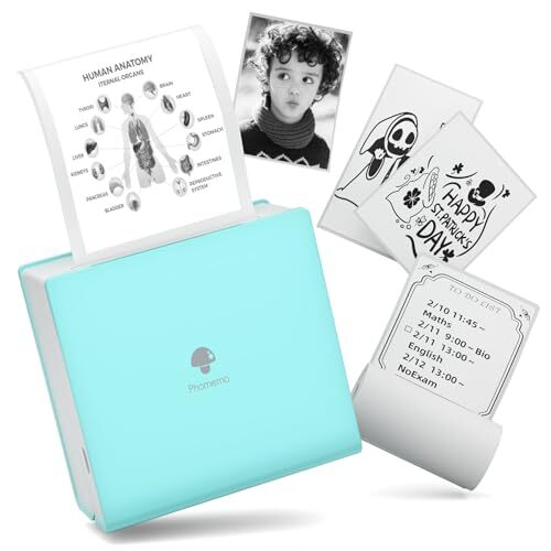 Phomemo M02 Smartphone Mini Printer Thermal Printer Photo Printer