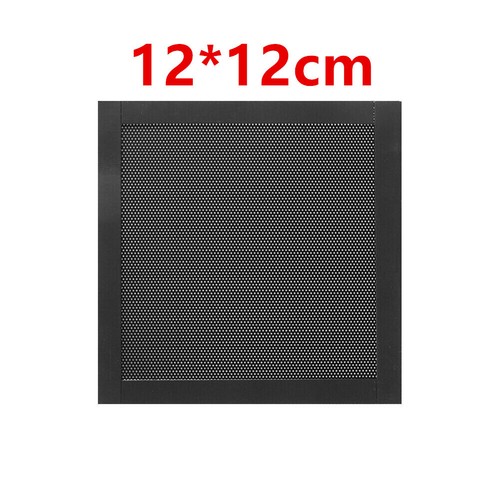 12/14/24cm Computer PC Cooling Fan PVC+Magnet Dust Filter Case Mesh Net Cover - Afbeelding 9 van 14