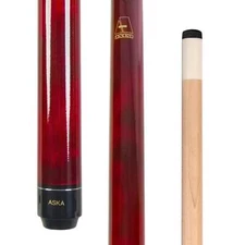 ASKA Pool Cue LECN52 Red, 52" Stick,