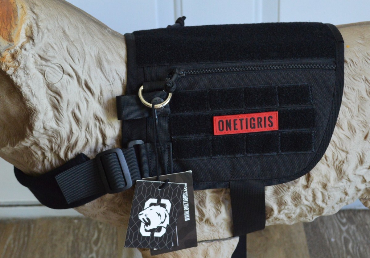OneTigris Apollo 09 Tactical Dog Harness, Black Medium NWT | eBay