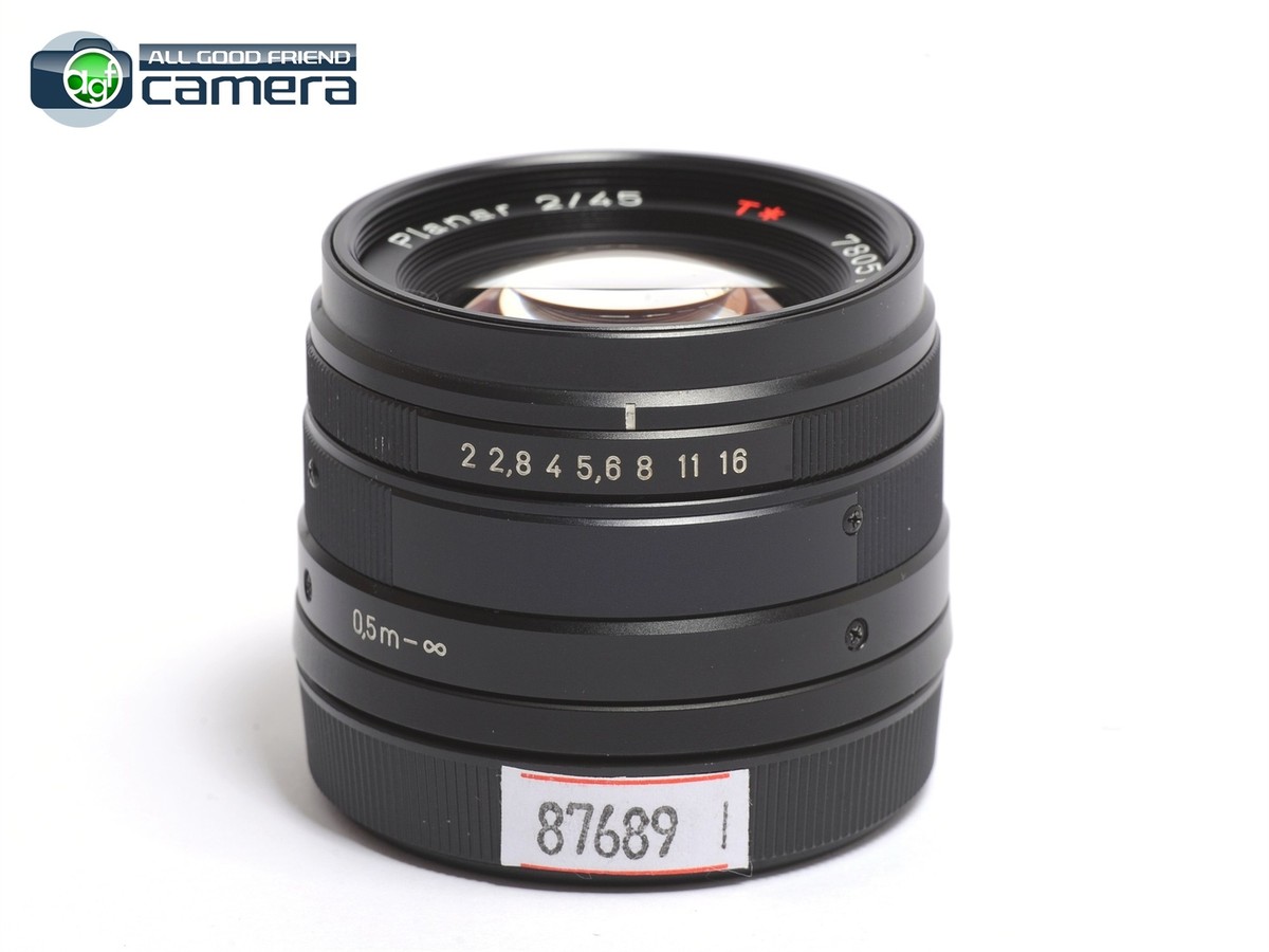 CONTAX G2 Planar 2/45 他3レンズ Contax G Planar 45mm F/2 T* Lens Black for G2 | eBay