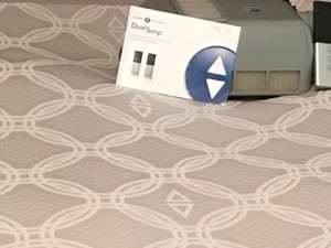 sleep number heating cooling pad