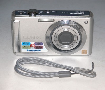 Panasonic LUMIX DMC-FS3 8.1MP Digital Camera - Green for sale 