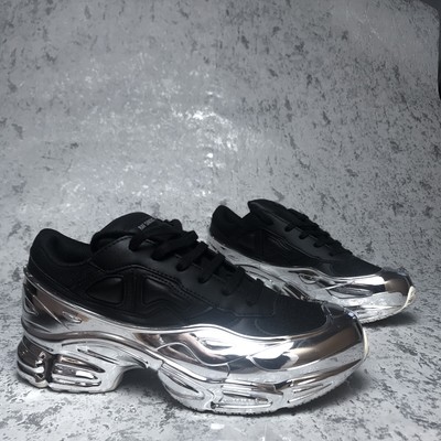 *RARE* ADIDAS x RAF SIMONS Ozweego Mirrored Black Size EU39 1/3 | eBay