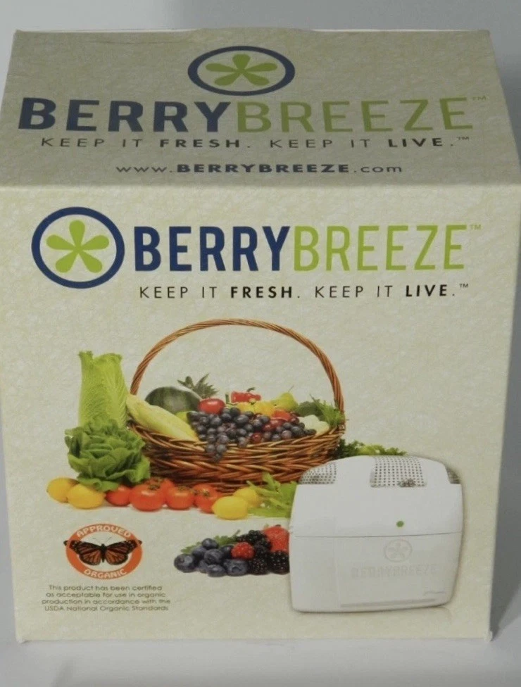Berry Breeze Refrigerator Deodorizer and Food Life Extender