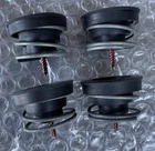 4 Original Technics Turntable Rubber Feet Springs Screws SL-BD20 BD1 BD22 BD27