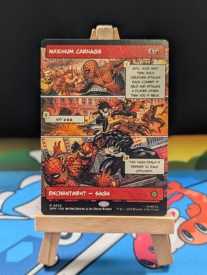 MTG - Marvel's Spider-Man Maximum Carnage (Borderless) #225 R NM