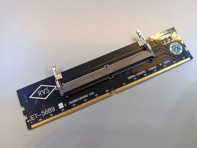 DDR5 SO-DIMM zu DIMM Adapter Laptop RAM Arbeitsspeicher auf Desktop PC nutzen