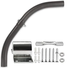 LEDMO Mounting Arm for LED Barn Light Adjustable Angle Sturdy Black Aluminum