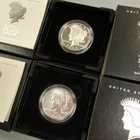 2 2023 P/S US Mint .999 Silver Peace $1 BU/Pf w/ogp L23833