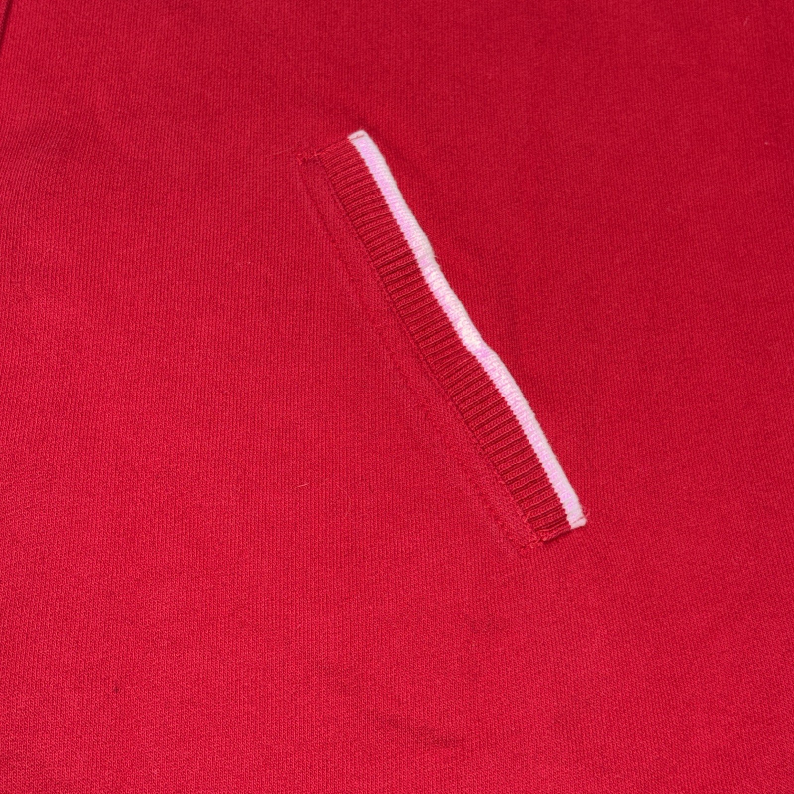 Vintage Ralph Lauren Red Full Zip Sweatshirt Women’s XL Lauren Jeans Co - View 4