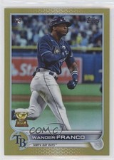 2022 Topps Series 1 Gold Foil Wander Franco #215 8j4
