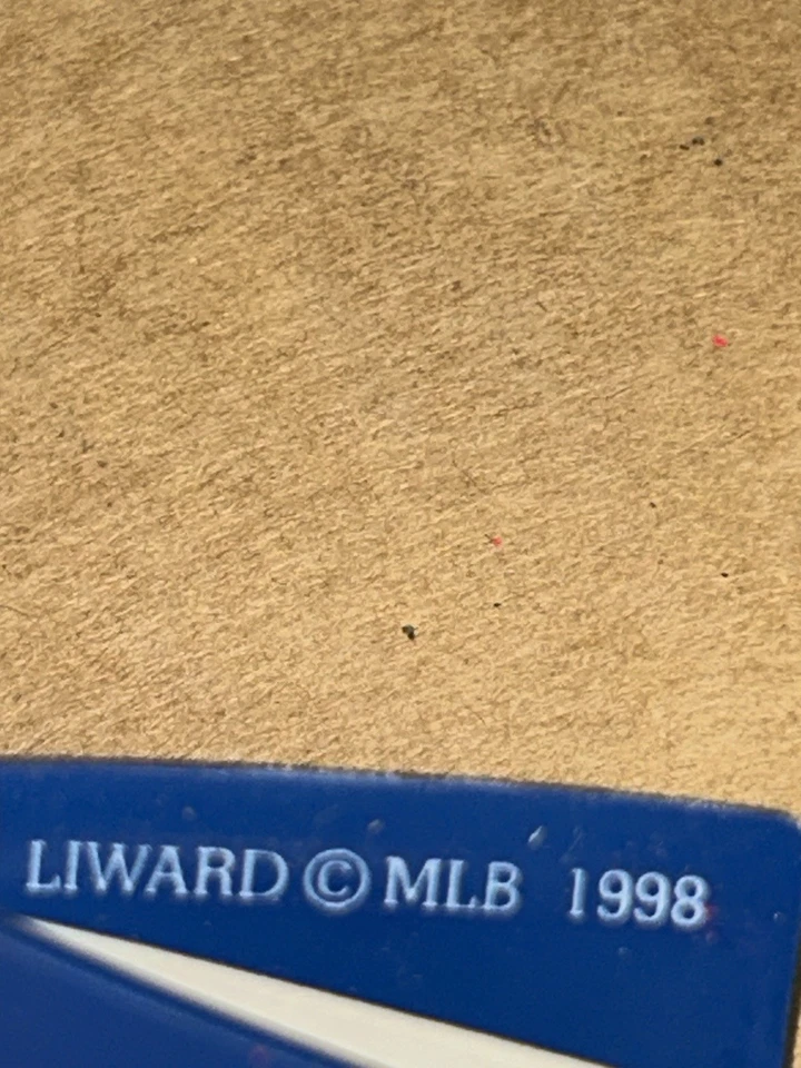 Unused Vintage 1998 Liward MLB Toronto Blue Jays Notepad PVC Book Keychain - Image 4 of 4