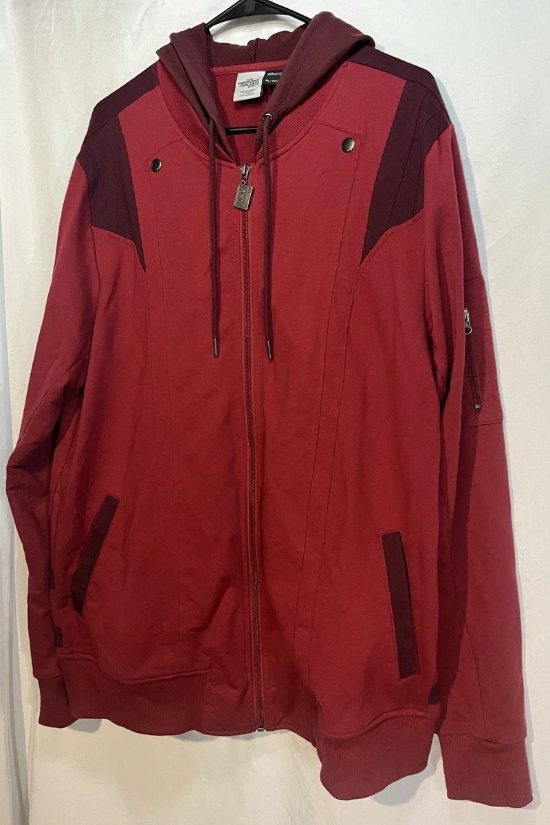 Marvel Guardianes de la Galaxia Vol 2 Star Lord Cosplay Sudadera con Capucha Chaqueta para Hombres XL