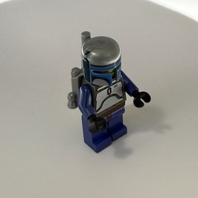 🌟EXCELLENT LEGO Star Wars Minifigure 7153 Jango Fett w Balaclava Head Authentic