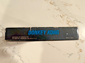 Donkey Kong Nintendo NES CIB - No TM - Early 1987 - Hangtab