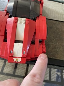 LEGO Racers 8156 Ferrari FXX 1:17 Near Complete Flaking Stickers