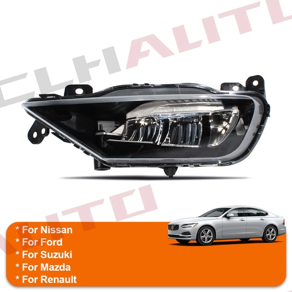 Par de luces antiniebla de conducción para Volvo XC60 XC90 S90 V90 LED laterales Foto 4 de 4