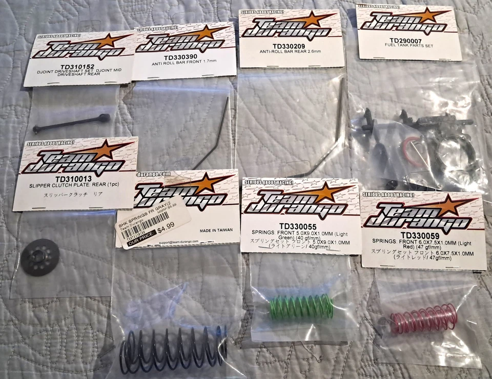 Vintage RC Parts Lot x30 ~ Team Durango 1/10 1/8 - Image 3 of 4