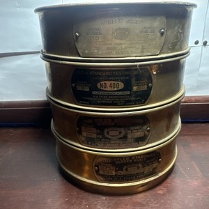 LOT OF 4 VINTAGE SIEVES USA STANDARD SIEVES