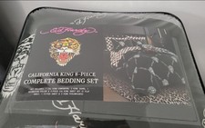 Ed Hardy CALIFORNIA KING Tiger Comforter Set