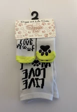Doggy and Me Matching Socks – Live Love Woof - Snuggle Feet & Paws