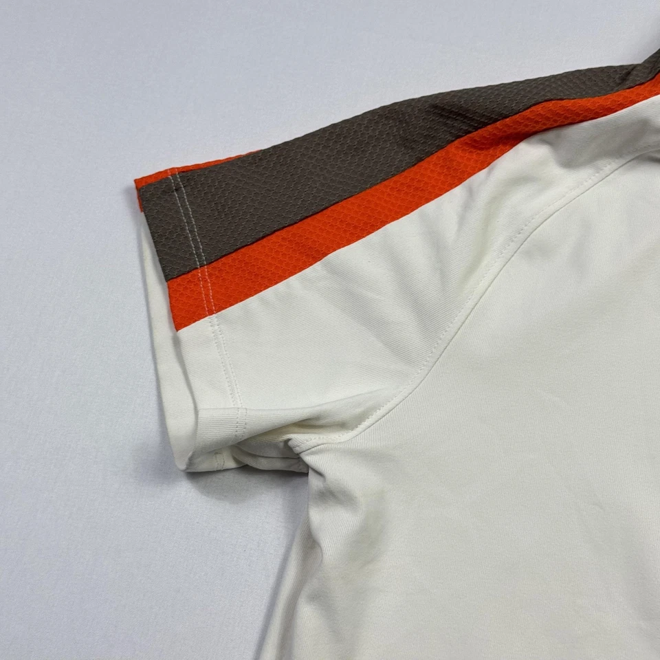 Tail Tech рубашка-поло женщин маленький белый коричневый оранжевый Athletic четверть молнии Топ - Изображение 3 из 4