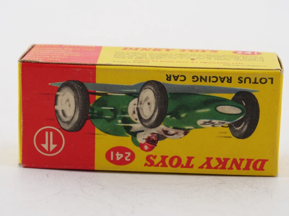 Dinky Toys GB N° 241 Lotus F1 Racing Car #24 In Scatola 1/43 - Immagine 3 di 4