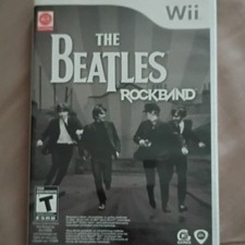 The Beatles: Rock Band Nintendo Wii w/ Disc Case Manual Multiplayer EA NTSC-U/C
