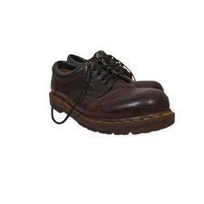 Dr. Martens 8053 Made in England Brown Leather Oxford Shoes Mens Size 8 UK