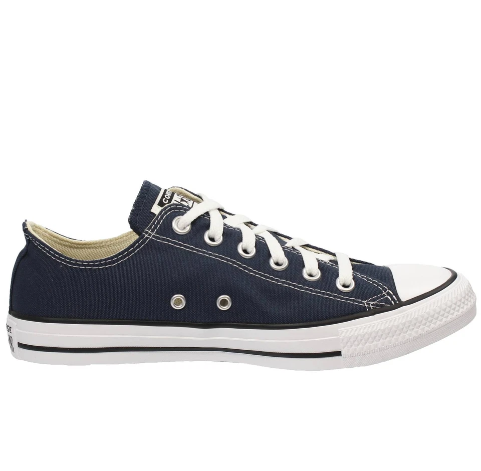 Converse All Star Ox Blu - Donna Scarpe Sneakers Sportive - Immagine 2 di 3