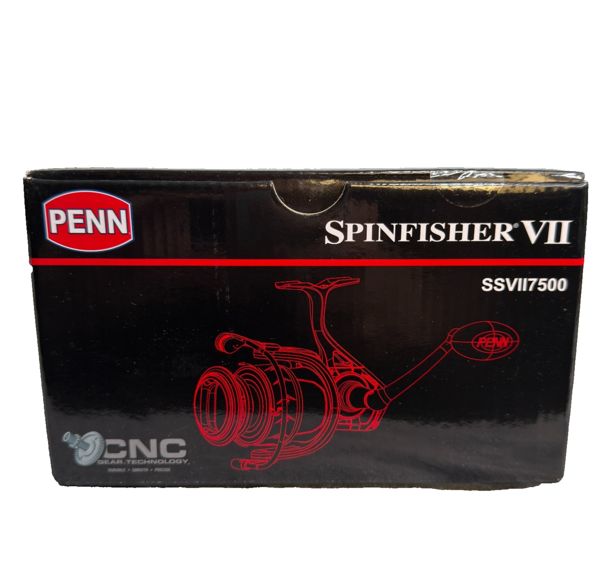 Penn Spinfisher VII SSV 7500 Spinner Fishing Reel SSVII7500 4.7:1