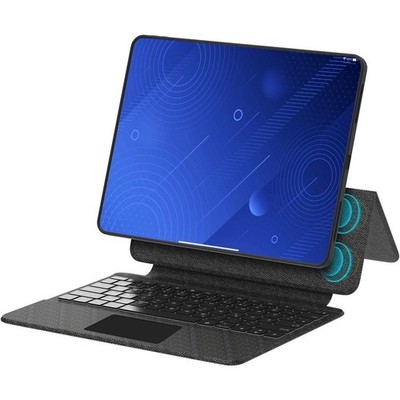 ISY ITF-1003 Folio Schutzhülle mit Bluetooth Tastatur für Apple iPad Pro 13'' M4