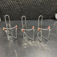 Vintage INOX Tubular Stainless Steel Bottle Cages - Used