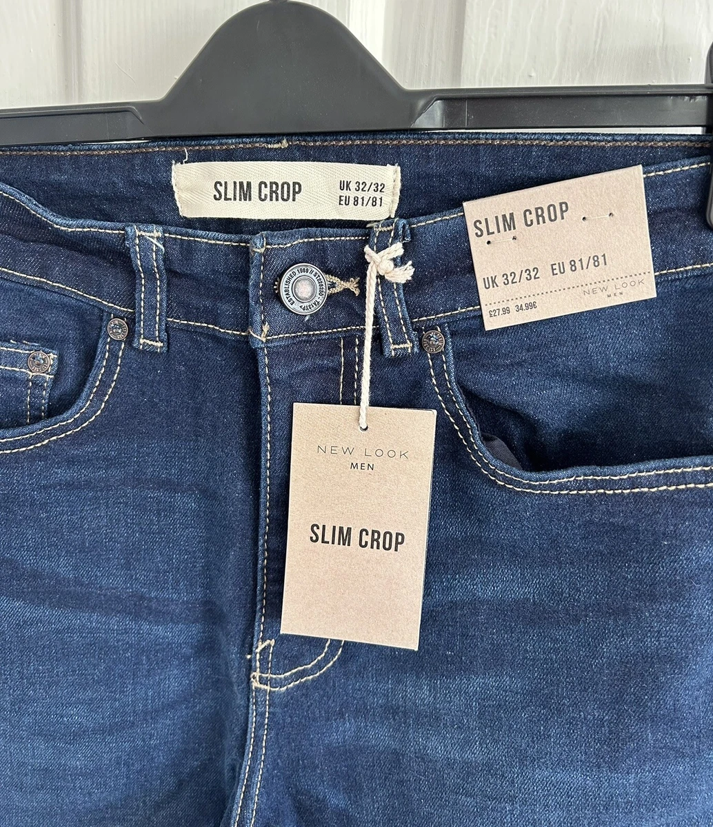 Mens cropped store jeans uk
