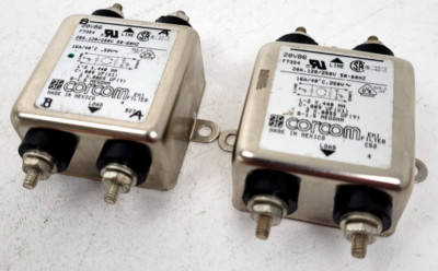 (Lot of 2) 20VB6 Corcom EMI Filter 20A 250V - Next Day Option