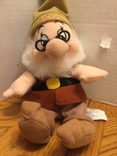 Walt Disney Company The Seven Dwarves Plush DOC 8"