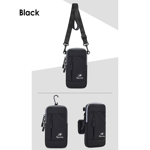 PU Pocket Jogging Bag Breathable Waterproof Mobile Phone Pouch for Outdoor Sport - Picture 15 of 18